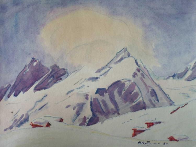 Hockenalp mit Restirothorn bei Nordwind