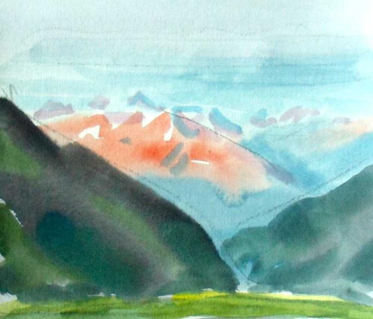Blick ins Rhonetal