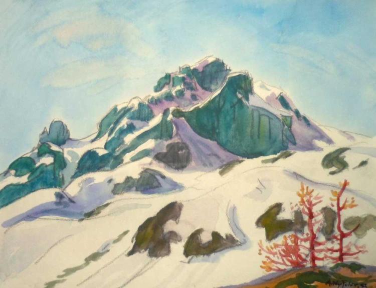 Hockenhorn von Lauchernalp aus