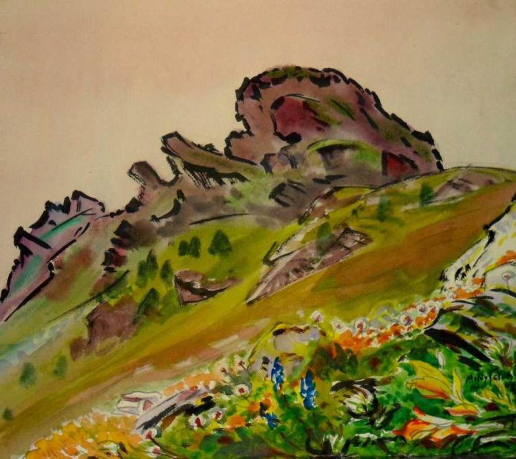 Spahlifelsen, Steineggen Alp