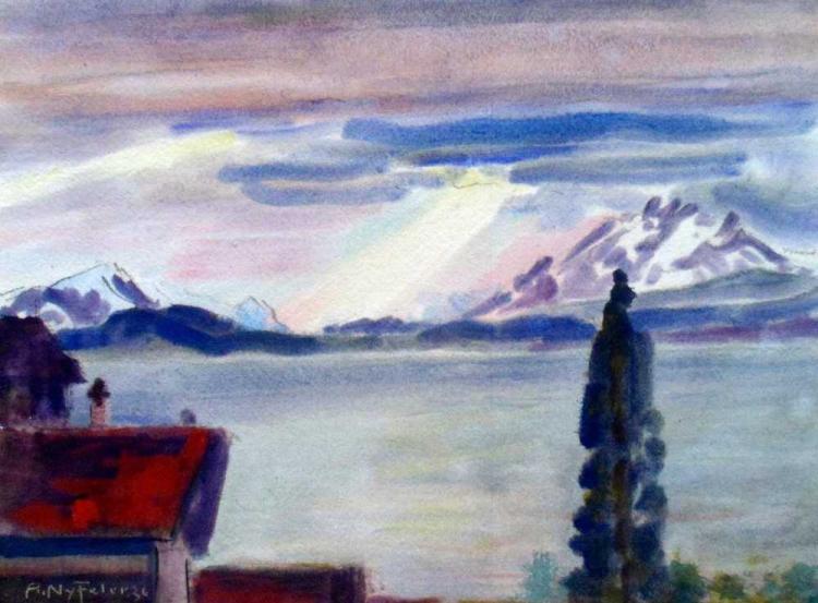 Zugersee und Pilatus