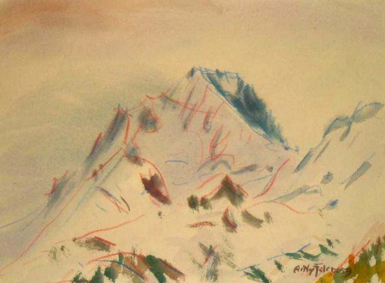 Bietschhorn von Kippel aus