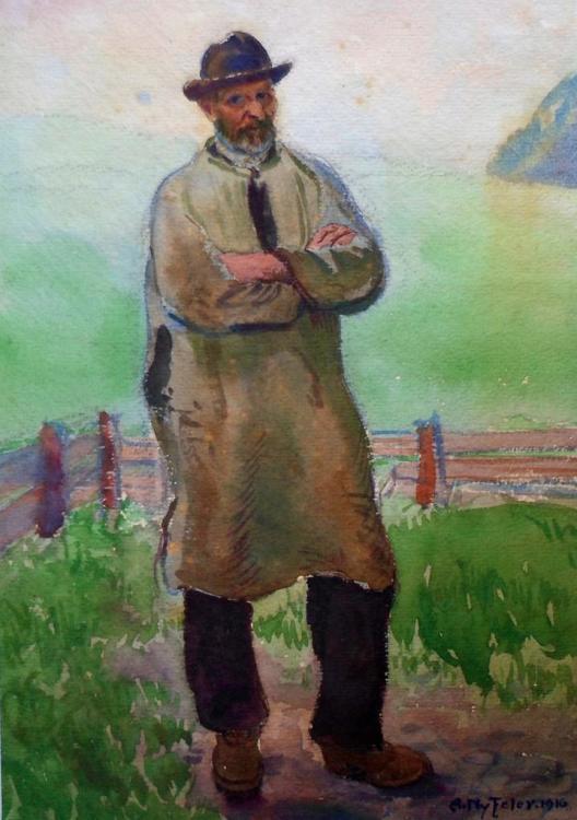 Mosi Meier, Hirte aus Lötschen
