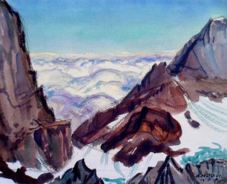 Ausblick vom Hockenhorn Richtung Fründenjoch
