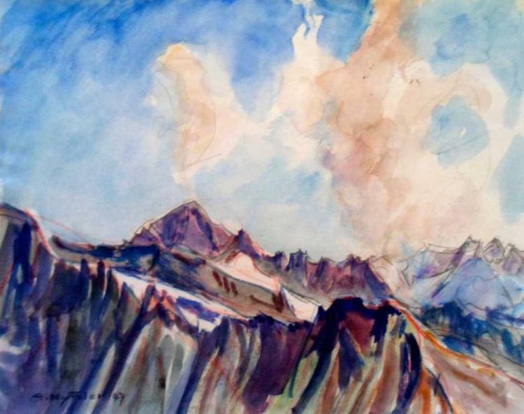 Grosses Nesthorn von Schilthorn, Hohenalp aus