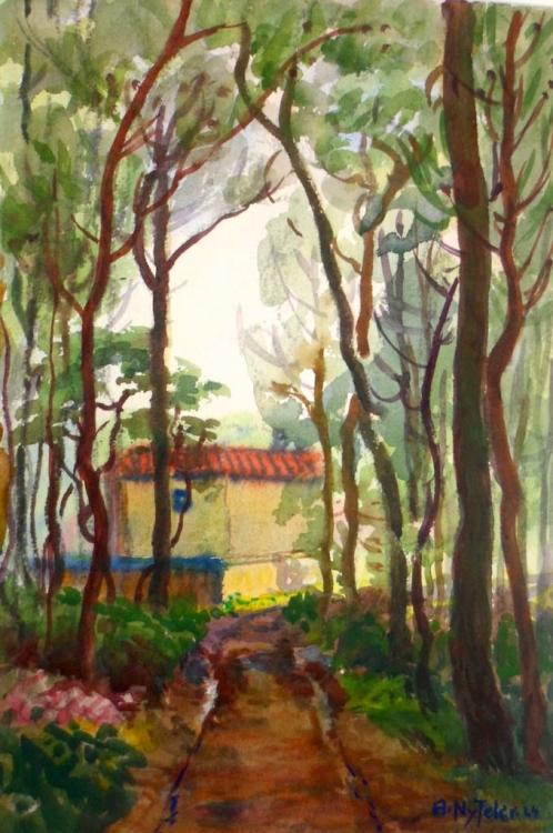 1. Aquarell in Sanary
