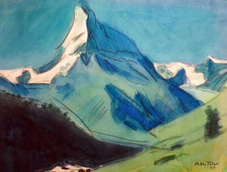 Matterhorn bei Nacht