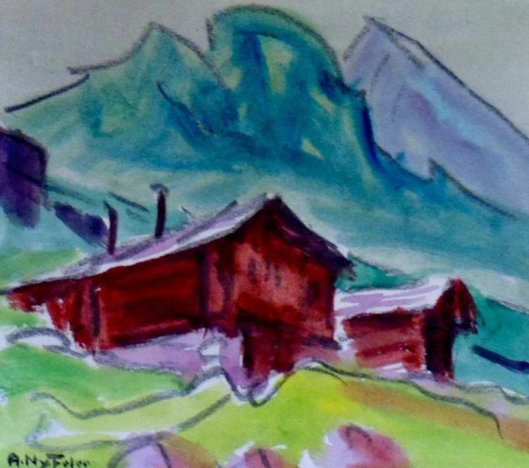 Stephan Henzen Hütte, Lauchernalp (Heinis, Bellwald's)
