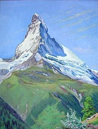 Matterhorn von Findelen aus