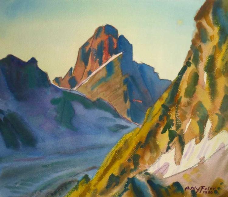 Gschpaltenhorn von Hockenhorn aus
